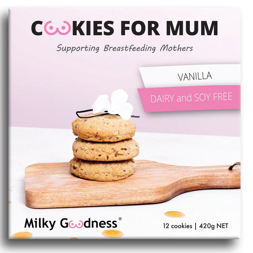 Milky Goodness Vanilla Cookies