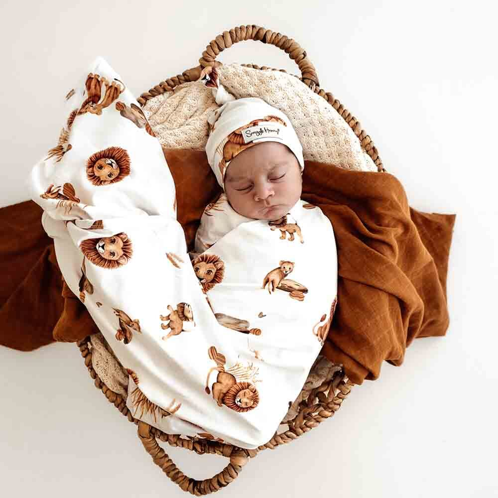 Lion Jersey Wrap Set