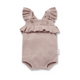 A&O Ruffle Knit Romper