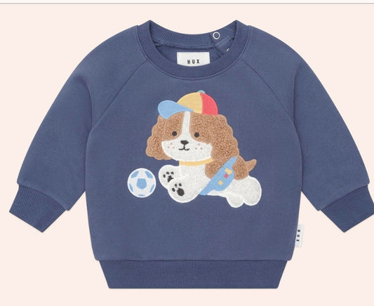 Huxbaby Happy Pup Sweatshirt
