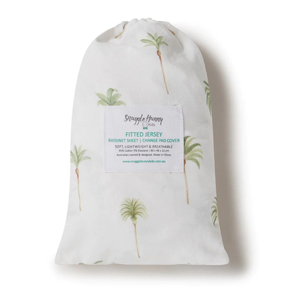 snuggle-hunny-kids-green-palm-bassinet-sheet-image