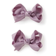 Lilac Piggy Tail Hair Clips