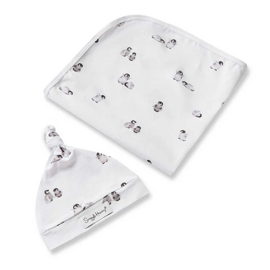 Image SHK - Penguin Jersey Wrap Set