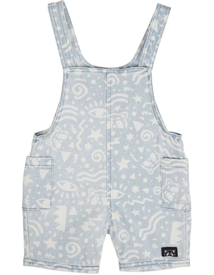 Animal Crackers Stamp Overalls