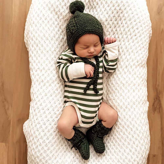 snuggle-hunny-kids-olive-striped-bodysuit-image