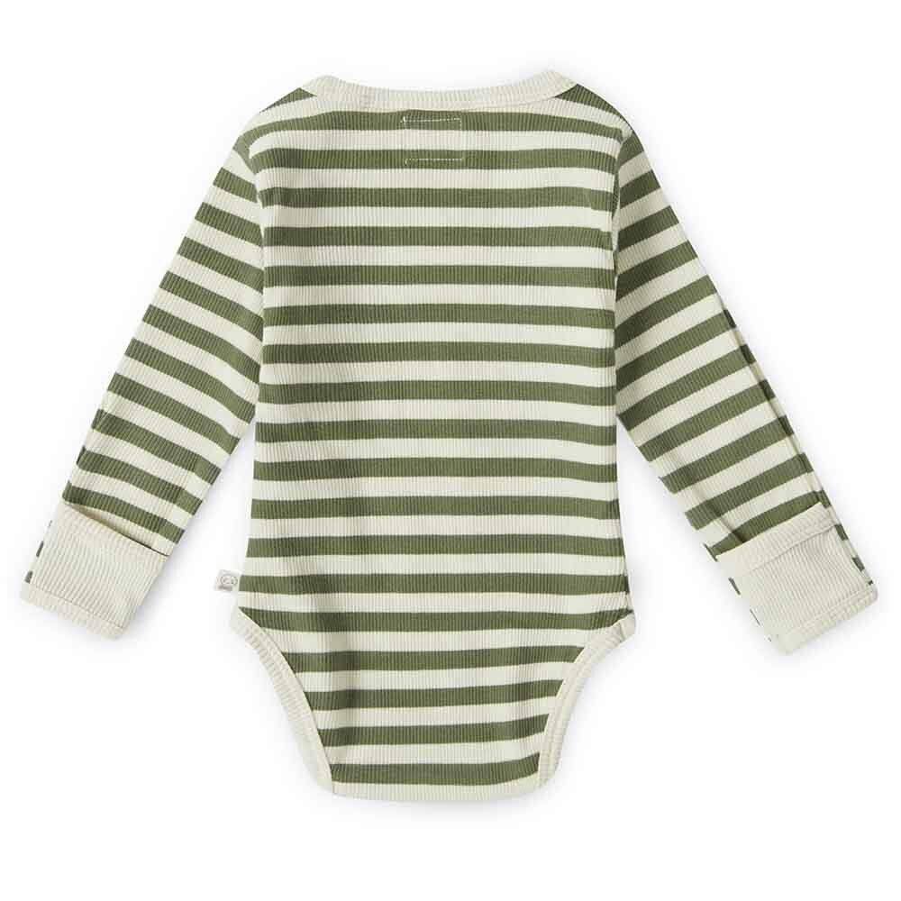 snuggle-hunny-kids-olive-striped-bodysuit-image