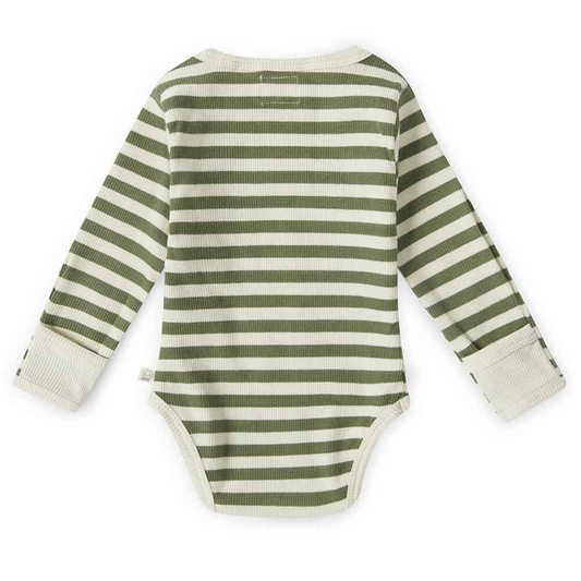 snuggle-hunny-kids-olive-striped-bodysuit-image
