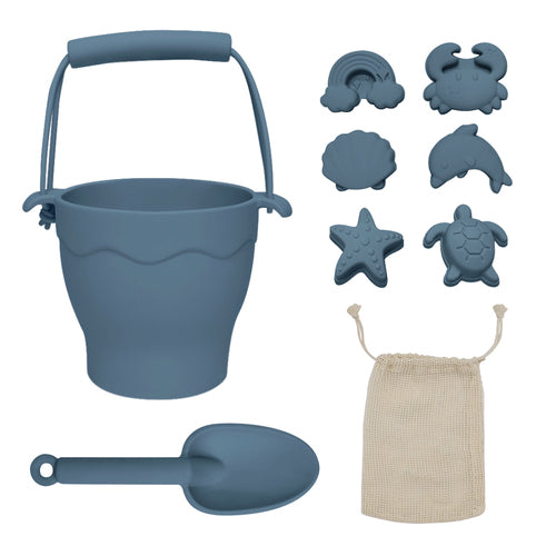 Living Textiles 8pc Bucket & Spade Set