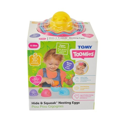 Tomy Hide&Squeak Nesting Eggs