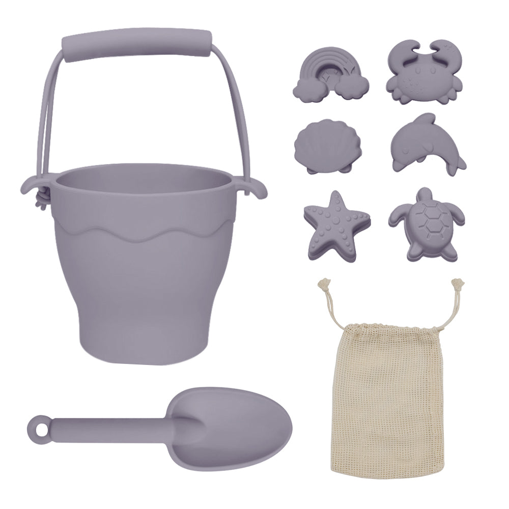 Living Textiles 8pc Bucket & Spade Set