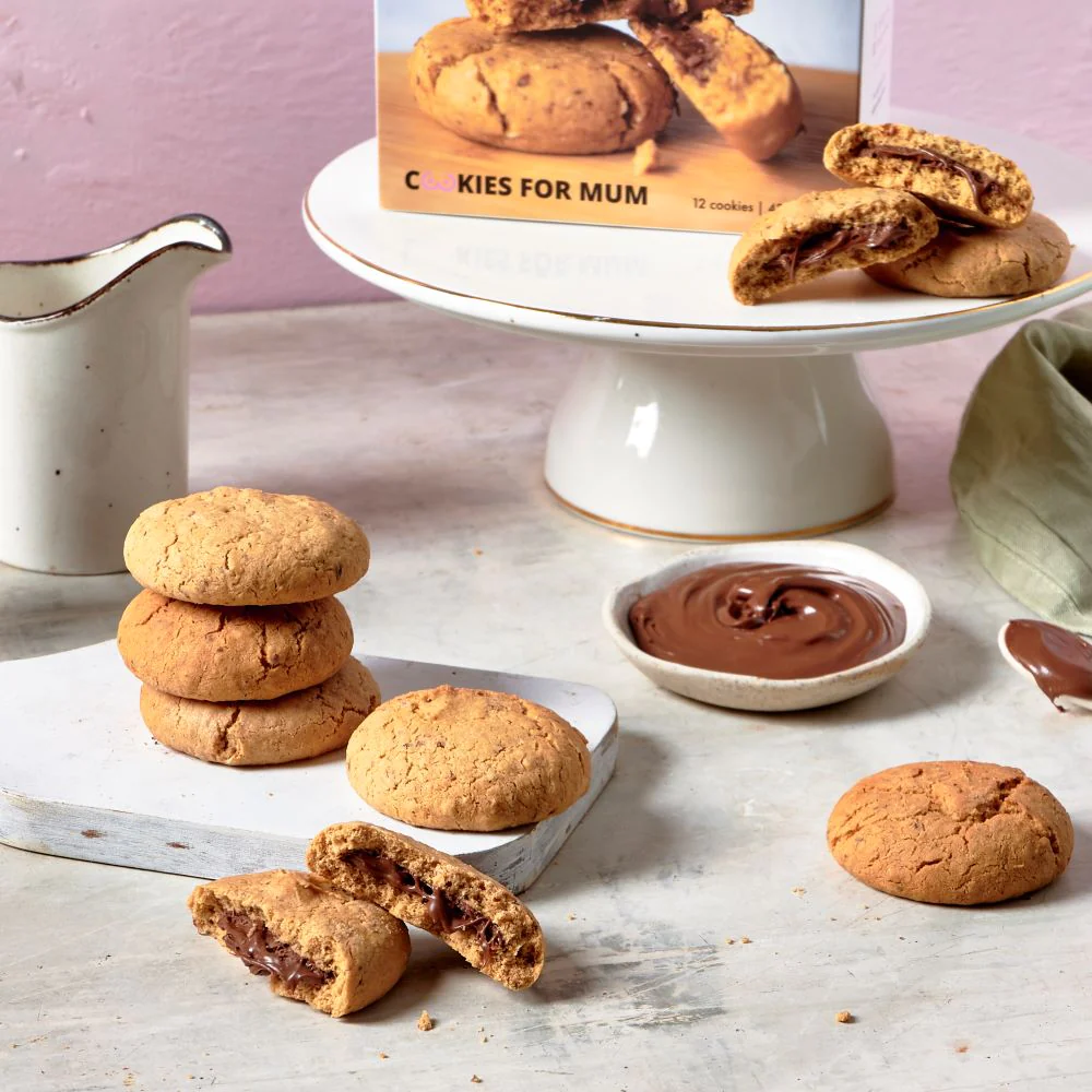 Milky Goodness Nutella Cookies