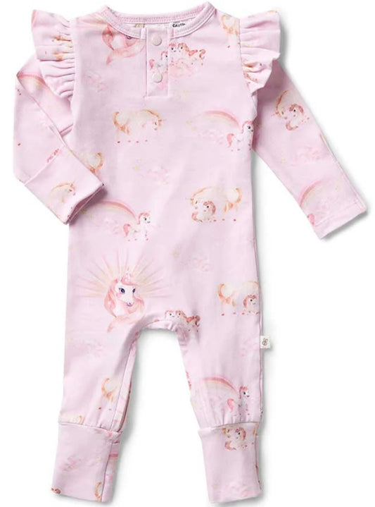 Snuggle Hunny Unicorn Growsuit