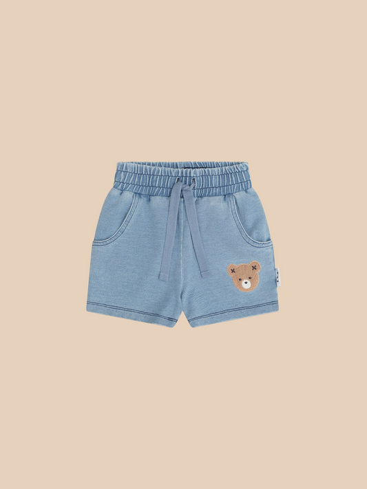 Huxbaby - Knit Denim Shorts