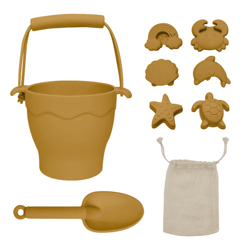 Living Textiles 8pc Bucket & Spade Set
