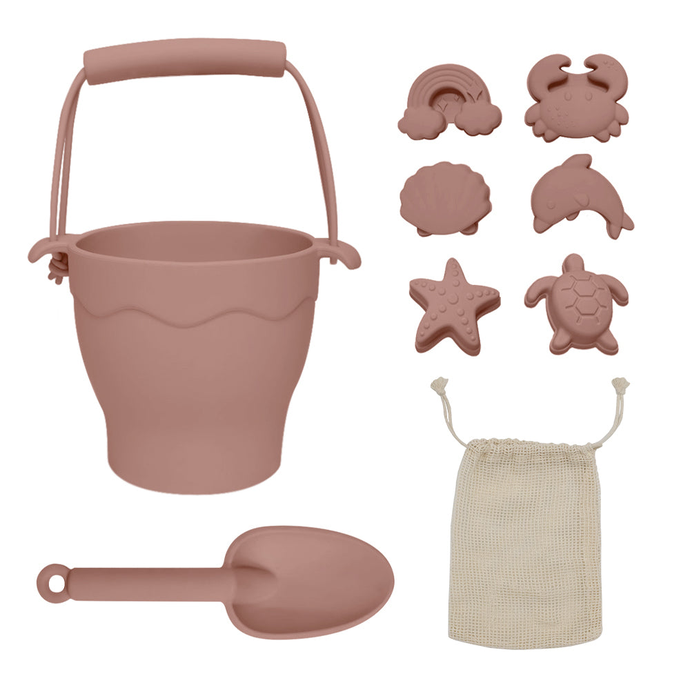 Living Textiles 8pc Bucket & Spade Set