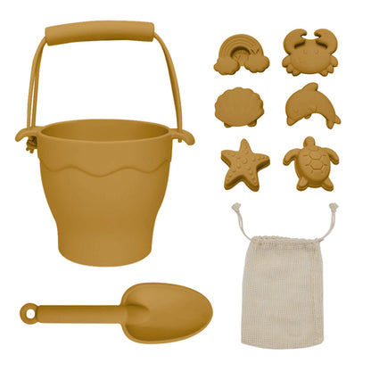Living Textiles 8pc Bucket & Spade Set