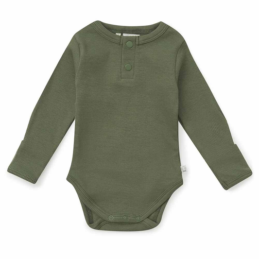 snuggle-hunny-kids-olive-bodysuit-image