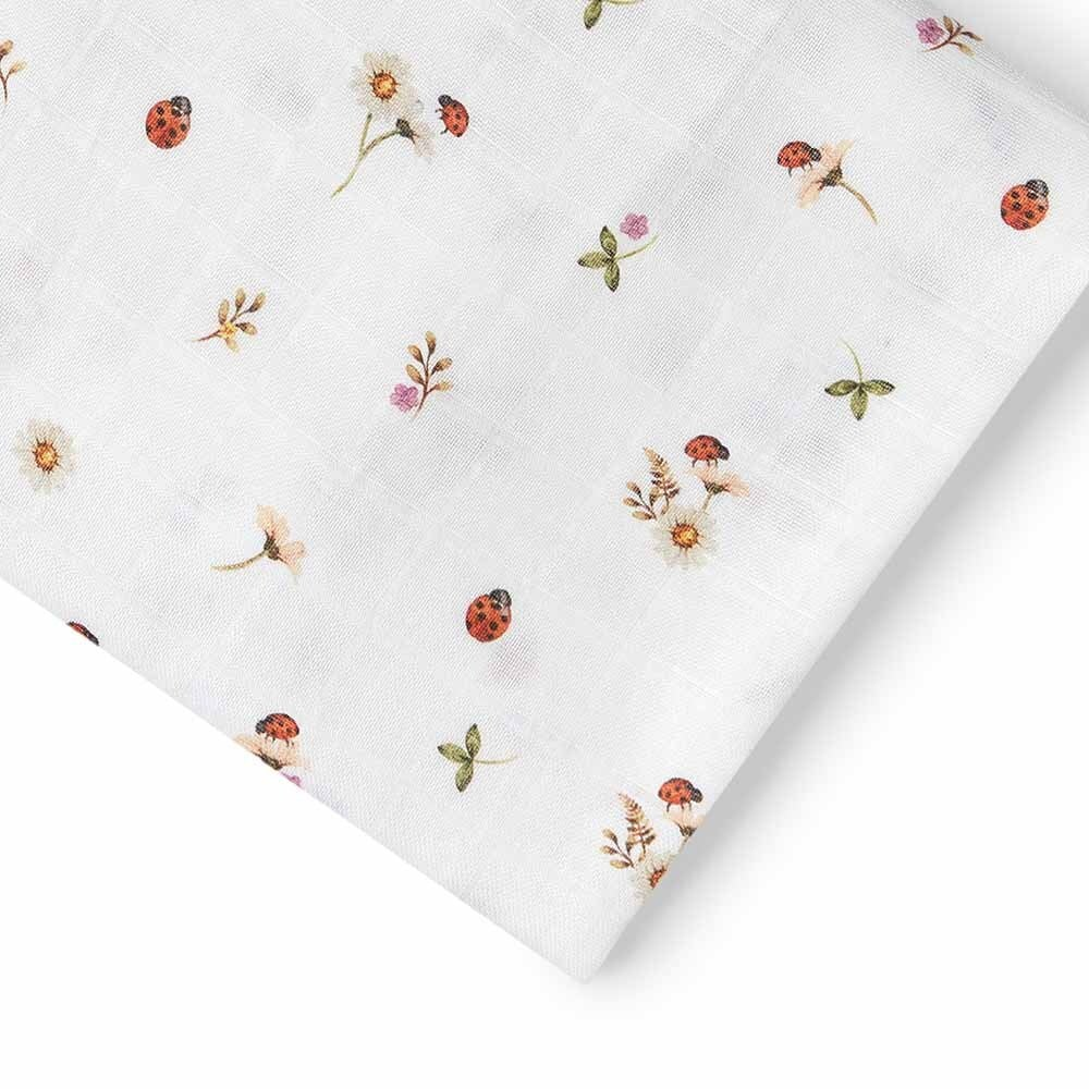 SHK - Ladybug Muslin Wrap