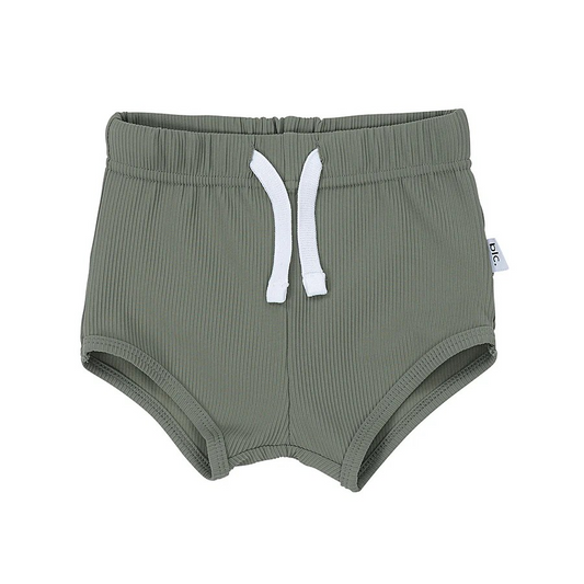 Basic Label Co. Khaki Swim Set