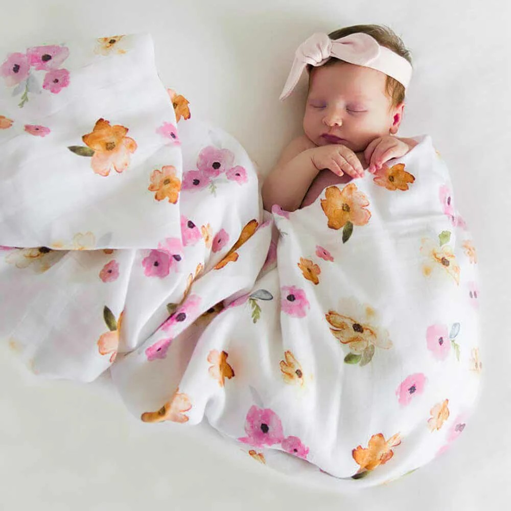 SHK Muslin Wrap - Poppy