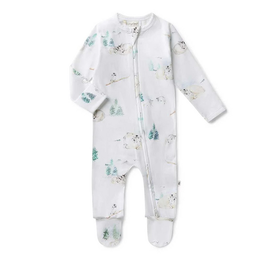 SHK - Arctic Zip Sleepsuit